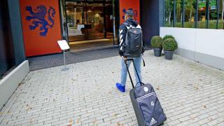 De eerste dag van Justin Kluivert bij Jong Oranje